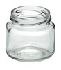 Glasburk rund 30gr 180 st/kartong med lock 43 mm