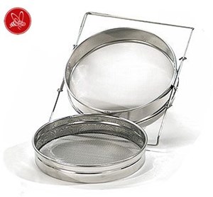 Sil, dubbel rostfri 22/37cm