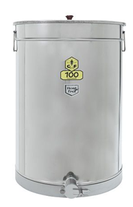 Behållare rostfri 100 kg