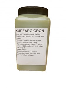Färg till cellplastkupa Gron 1000 ml