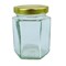Glasburk 6-kant 250gr 28st/kart med lock 58mm <104 kartonger eller fler