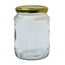 Glasburk rund 950 g/720 ml 12 st i kartong m lock
