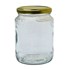 Glasburk rund 950 g/720 ml 12 st i kartong m lock